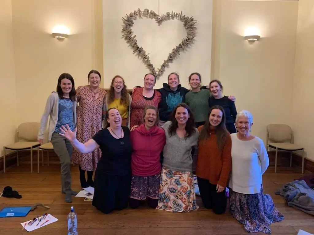 Nelson Radiant Woman workshop participants