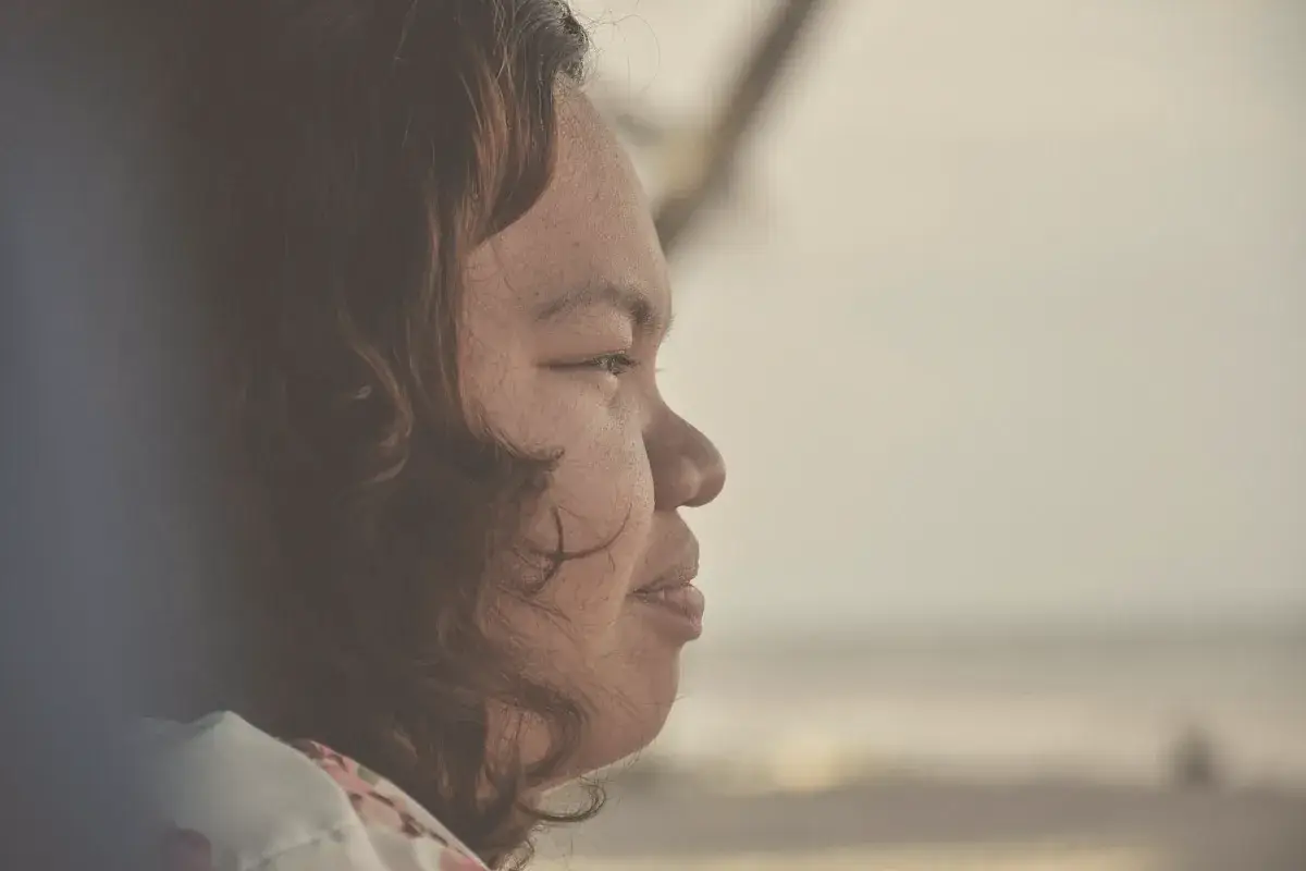 Woman's face