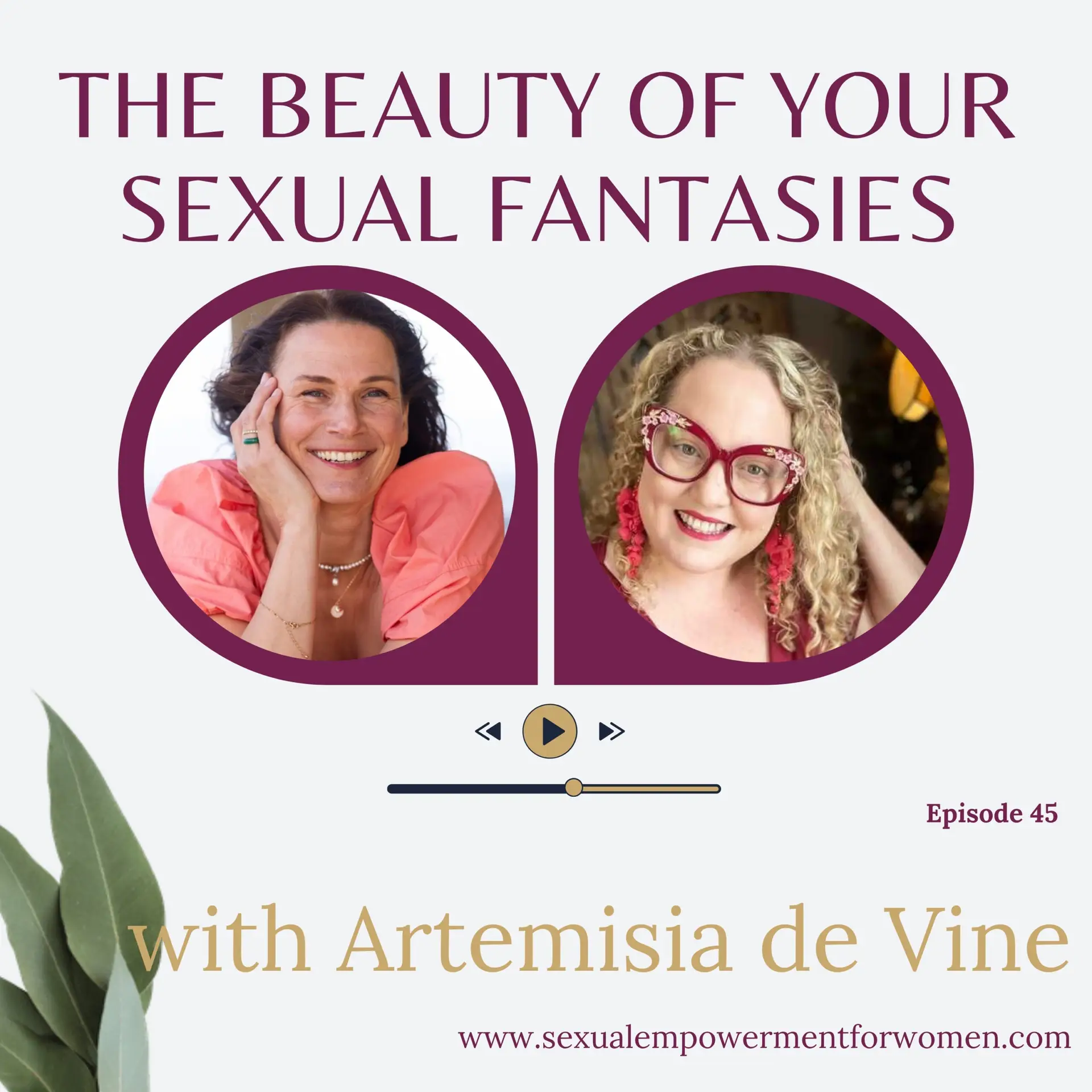 Sexual Empowerment for Women podcast cover with June Bennett