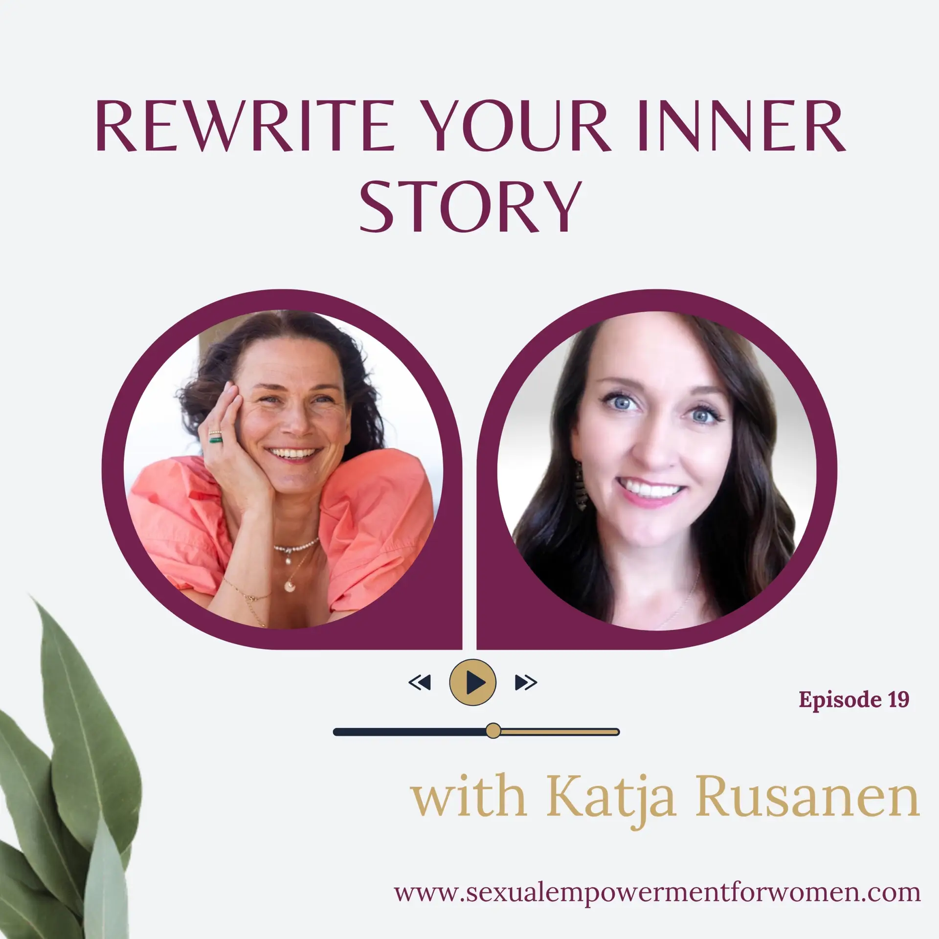 Sexual Empowerment for Women podcast cover with Katja Rusanen