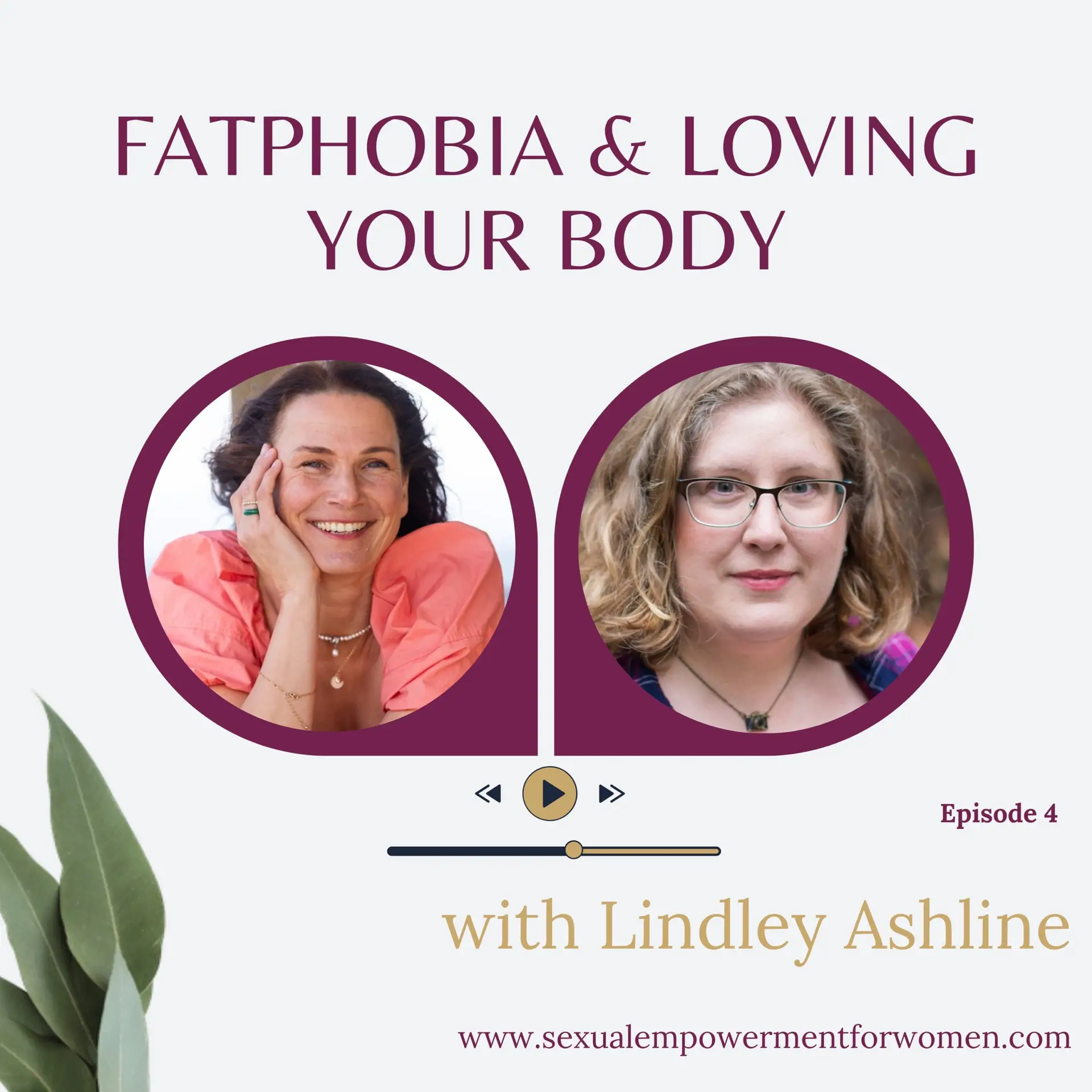 Sexual Empowerment for Women podcast cover with Lindley Ashline
