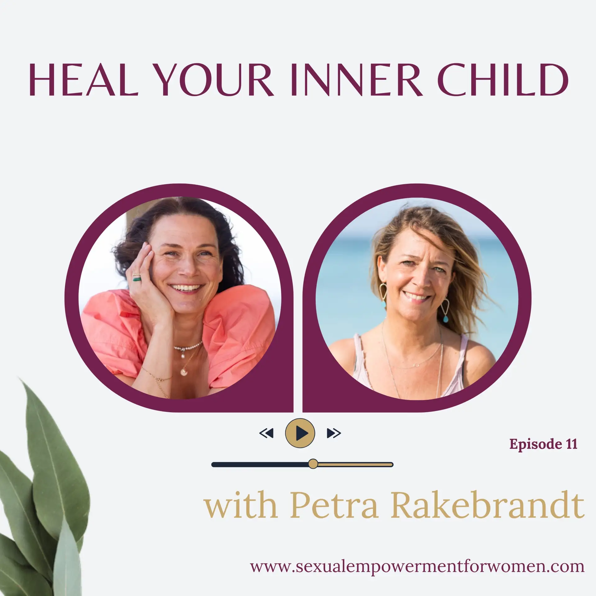 Sexual Empowerment for Women podcast cover with Petra Rakenbrandt